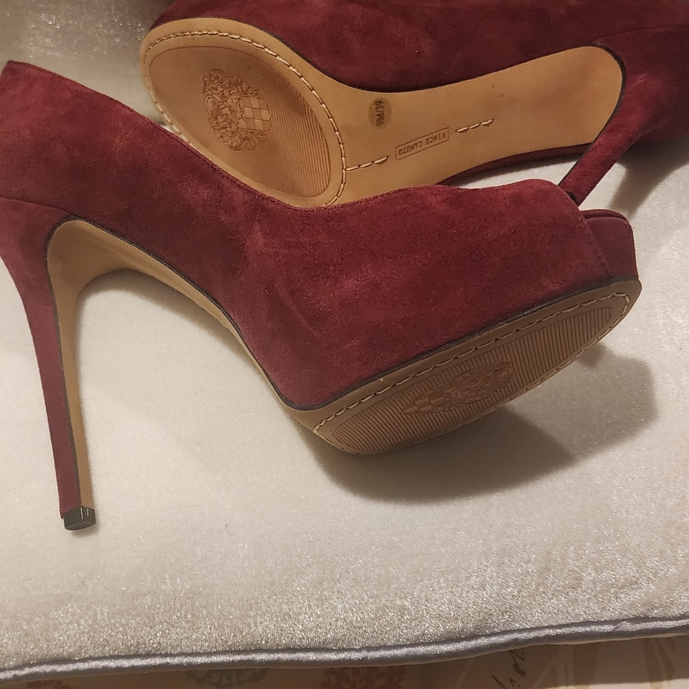 Vince Camuto Peep Toe High Heel